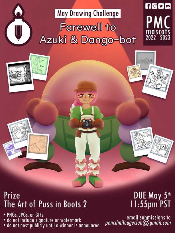 Mascot Farewell Drawing Challenge