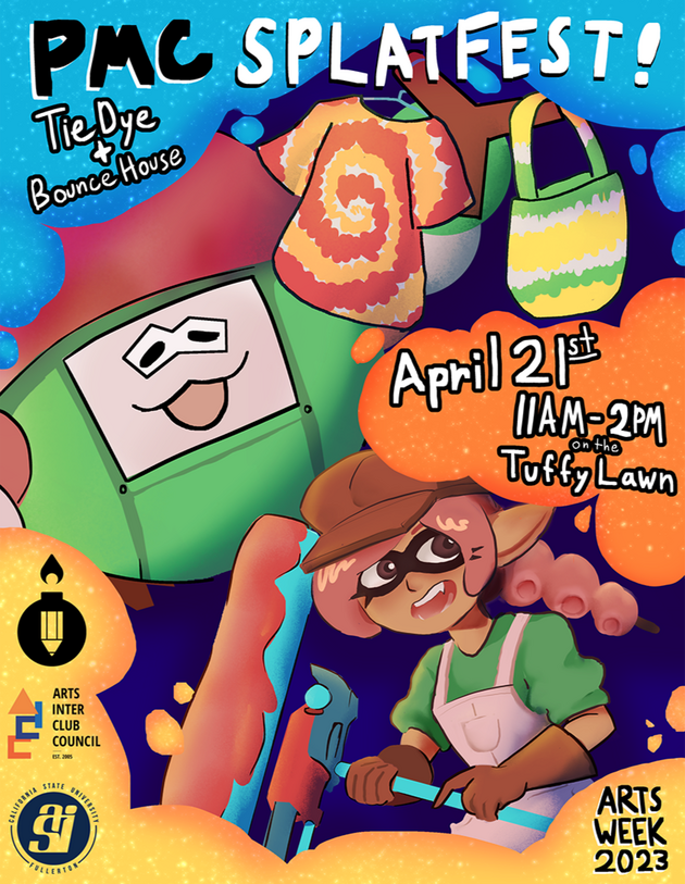 Splatfest Tie Dye event