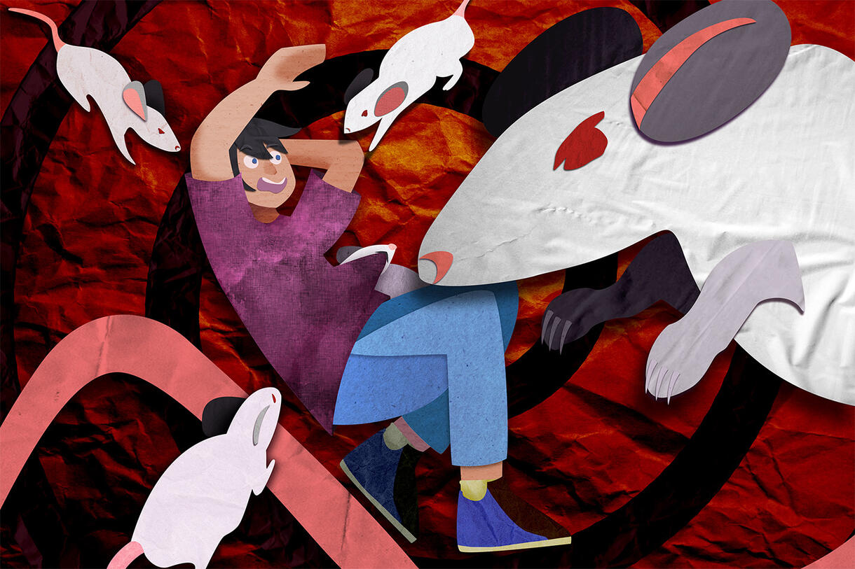 digital paper cut-out